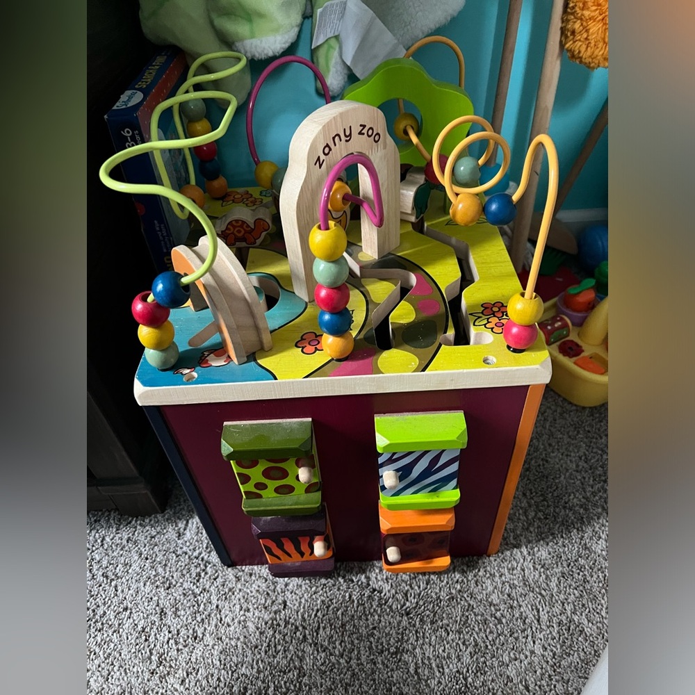 B. Toys Zany Zoo Busy Box